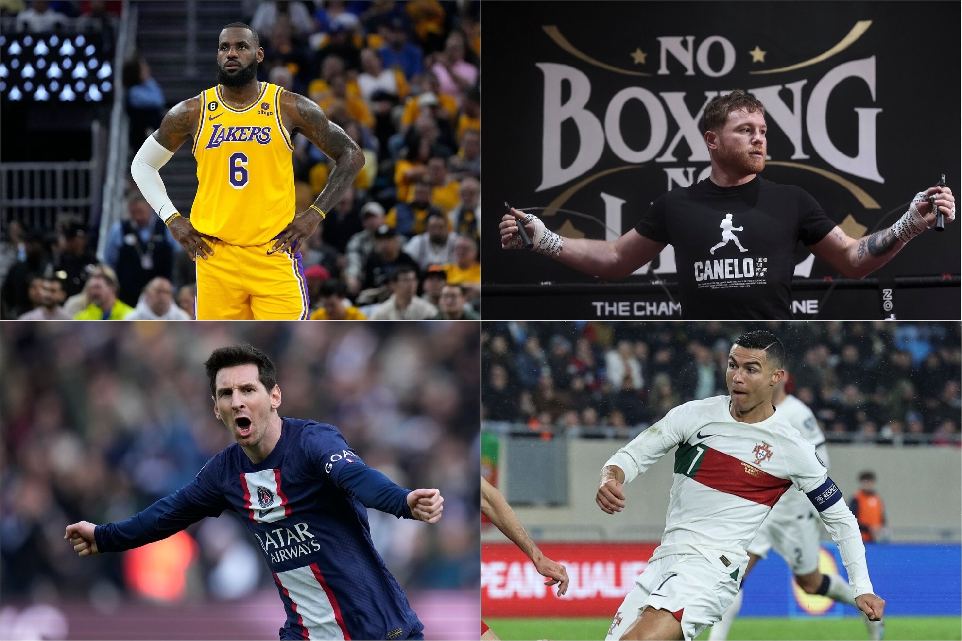 Los diez deportistas mejor pagados del mundo en 2023 según la revista