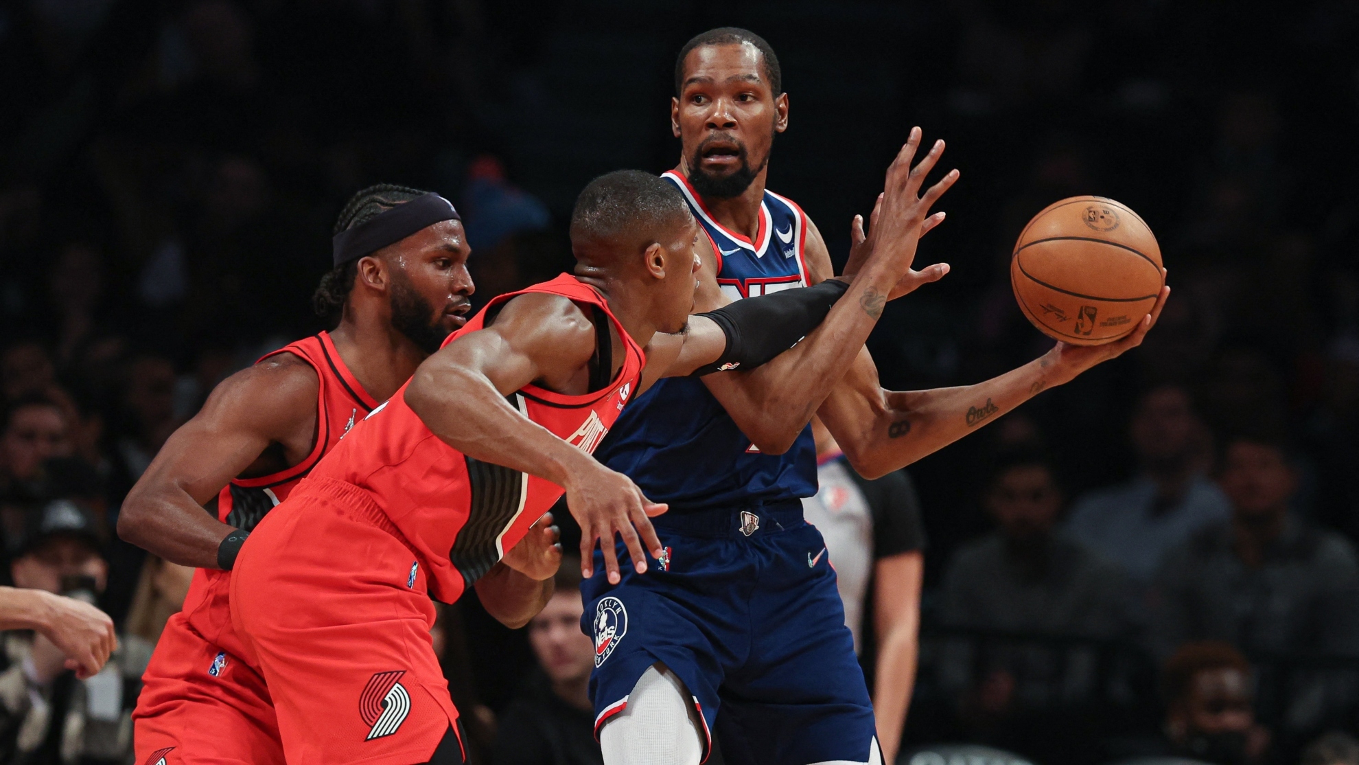 NBA 2022 Trail Blazers vs Nets: Durant y Curry impulsan el triunfo de los Nets sobre Portland | MARCA Claro Usa