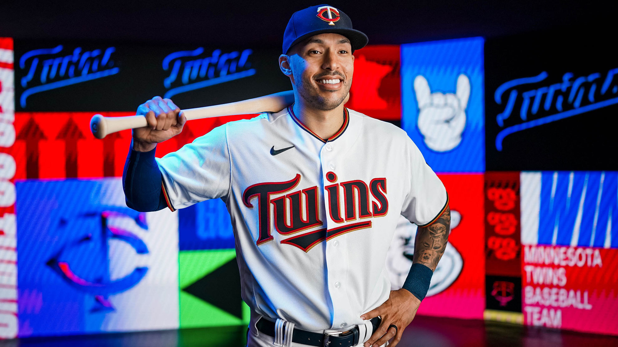 Correa speaks after signing with the Twins.