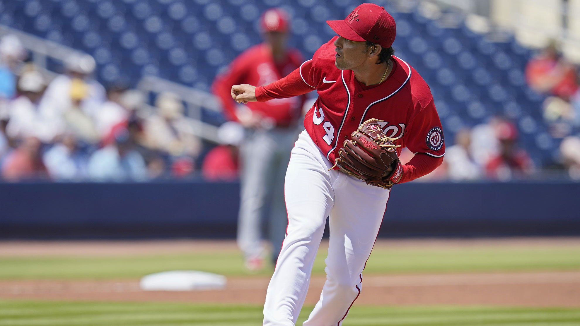 The Cardinals beat up the Nationals.