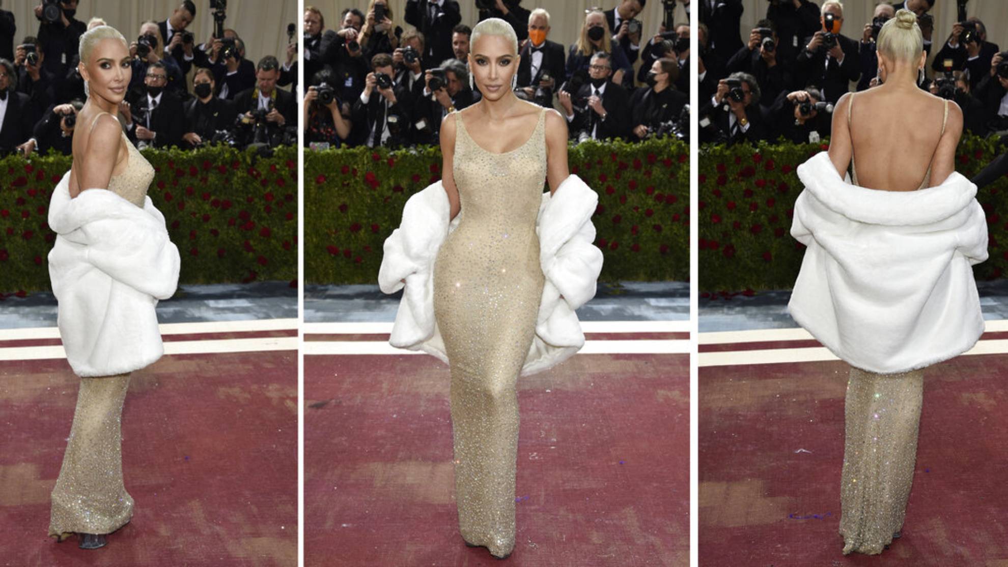 Met Gala 2022: Kim Kardashian deslumbra con icónico vestido de Marilyn  Monroe | MARCA Usa