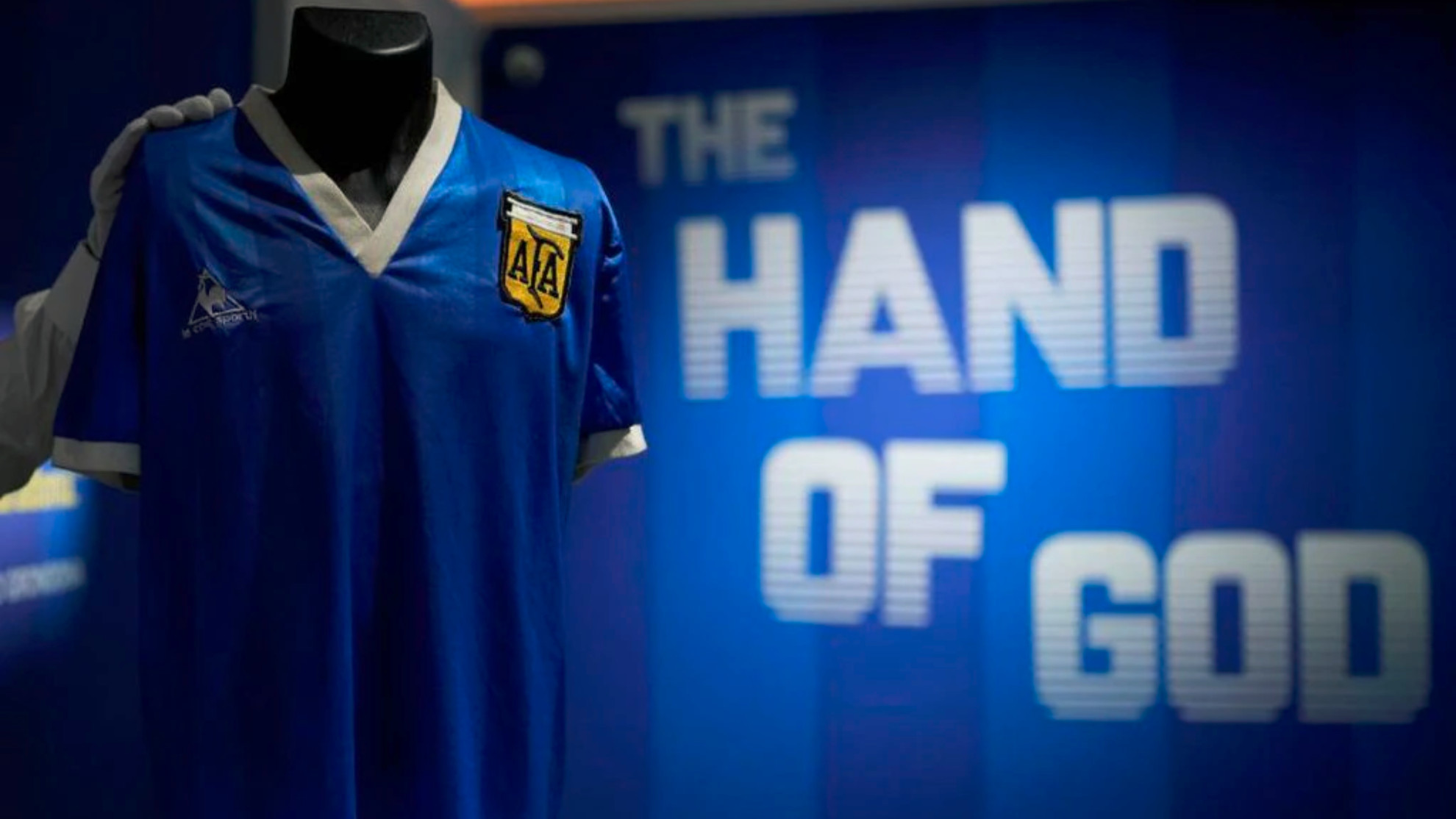 jersey de la 'Mano de Dios' de Maradona se subastó en precio récord |