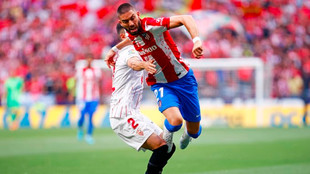 El Atletiy y el Sevilla empataron a un gol en el Metropolitano