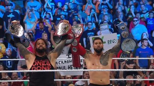 The Usos son lños campeones unificados de parejas de WWE.