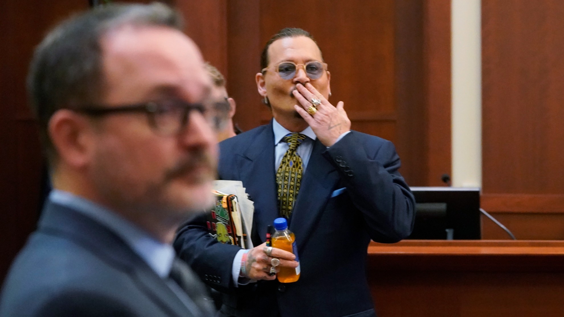 Johnny Depp en juicio