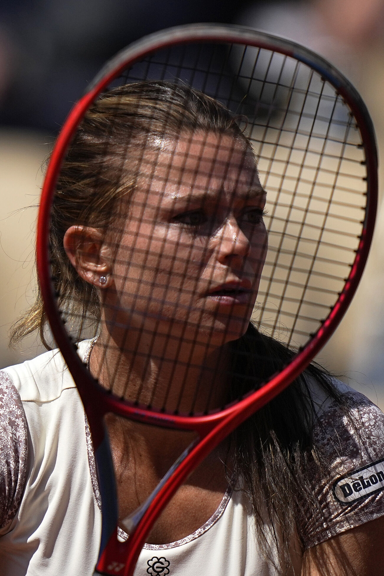 La tenista italiana Camila Giorgi caus controversia por su vestido...