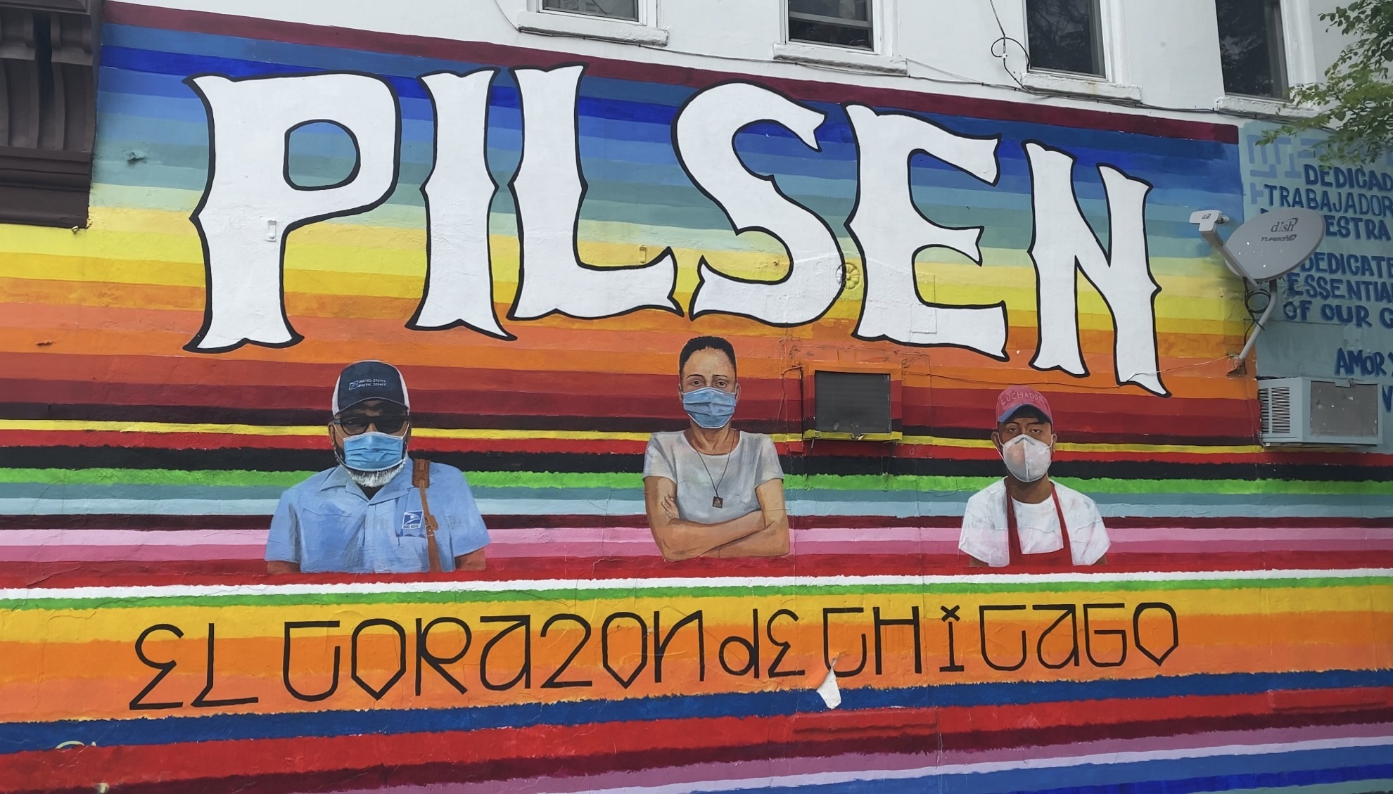 Pilsen, el barrio mexicano de Chicago.