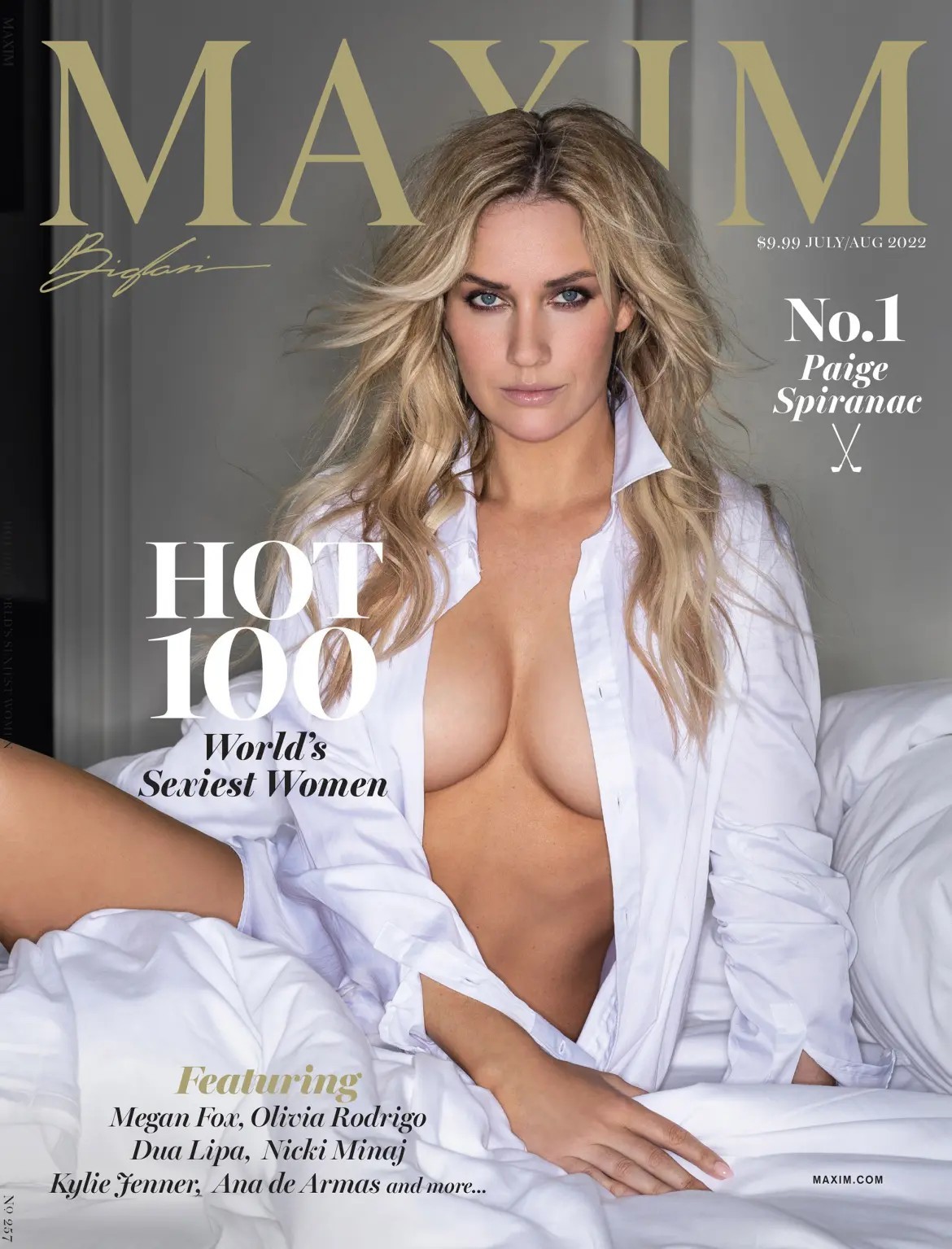 Paige "La Mujer más Sexy del mundo" en la lista Hot 100 de Maxim |