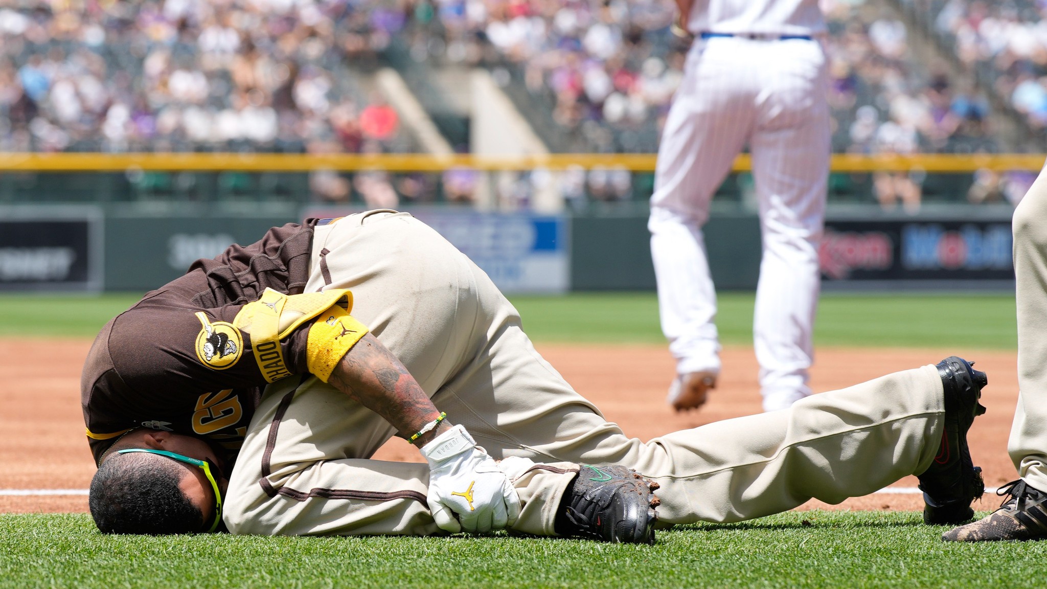Manny Machado sufri un esguince de tobillo y los Padres se podran ver afectados al ataque sin el aporte un jugador clave.