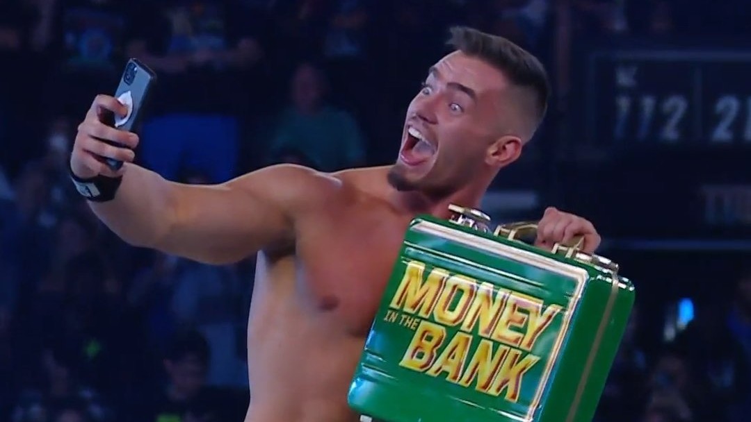 Oficial WWE dinero en el banco Maletín lucha Coleccionable réplica de tamaño completo 