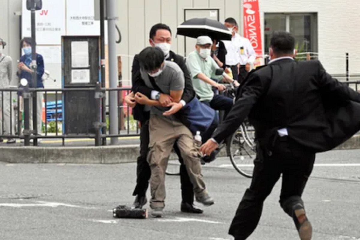 El presunto agresor fue identificado como Yamagami Tetsuya