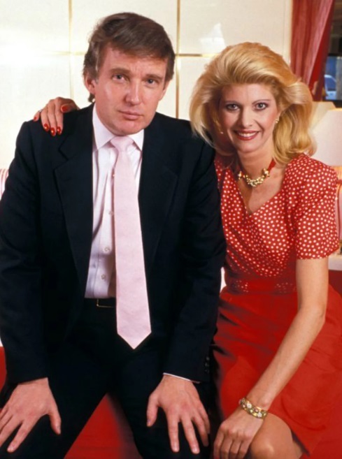 Luego de ser atleta, Ivana Trump fue modelo reconocida