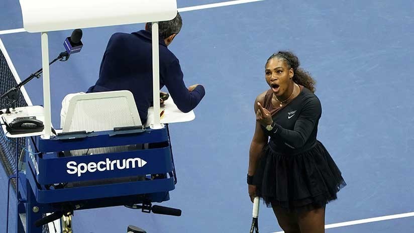 El desagradable momento de Serena Williams en la final del US Open del 2018