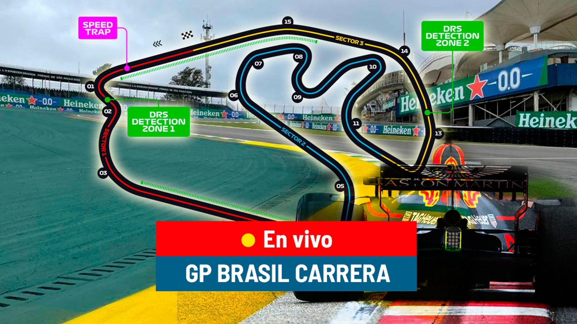 Fórmula 1: F1 GP Brasil EN VIVO: Russell gana su primera carrera de F1;  Checo acaba séptimo
