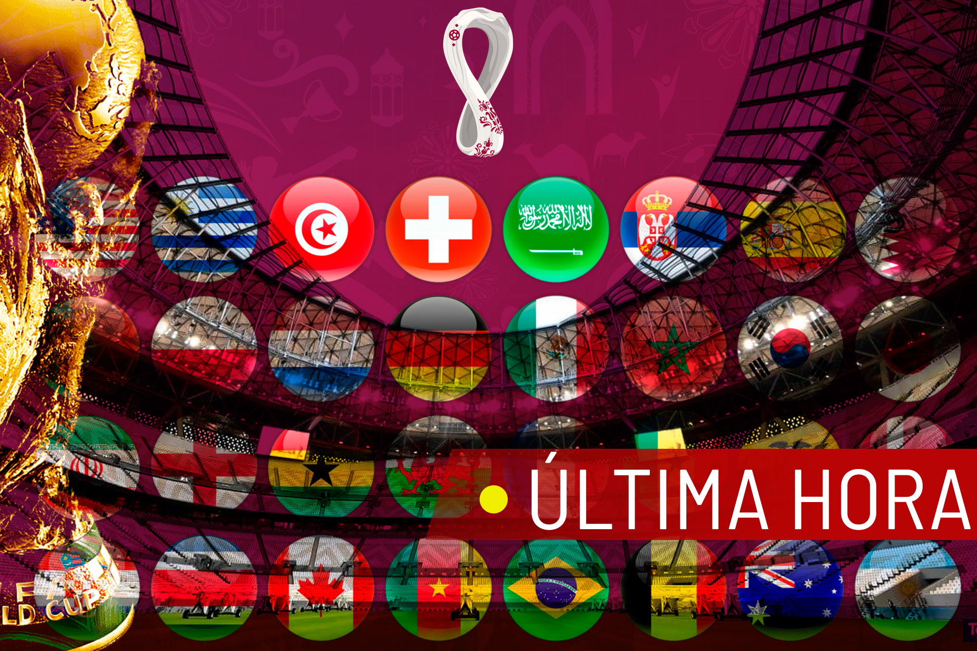Copa Mundial 2022 EN VIVO: Todos partidos de hoy preparación previos, lesiones...