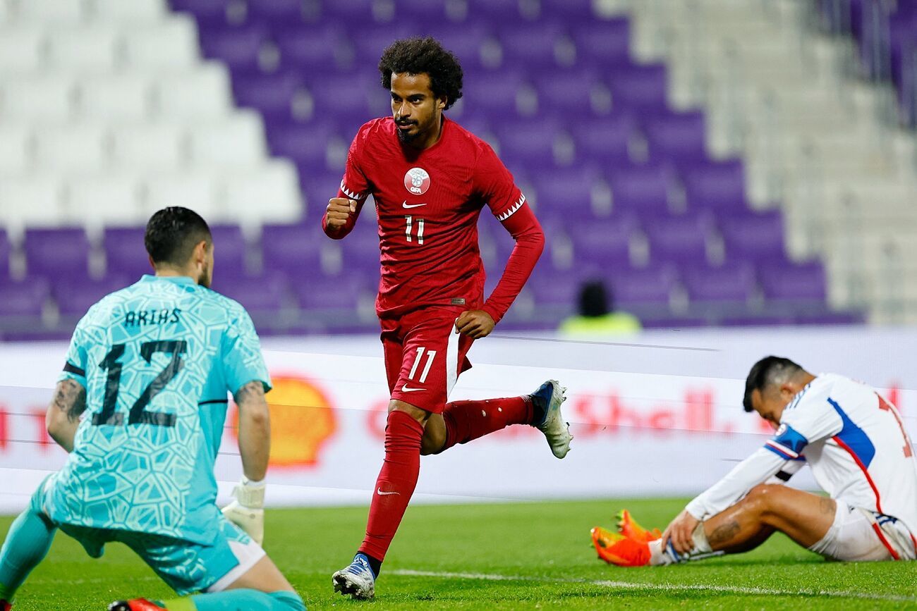 8 - Akram Afif (Qatar) - 15/16 penaltis anotados (93.75%)