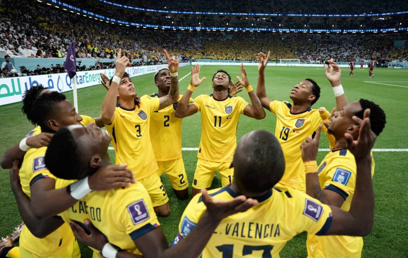 Todo era felicidad para Ecuador hasta que el rbitro anul el gol...