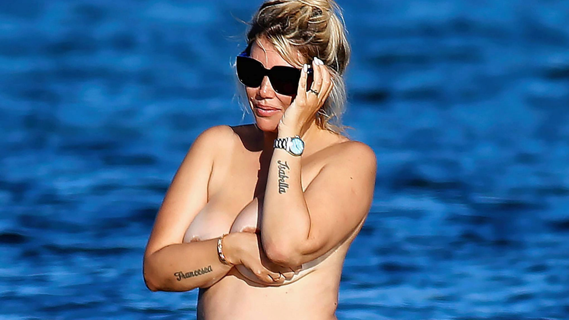 Wanda Nara se graba desnuda en Las Maldivas y siembra la duda de embarazo |  Marcausa