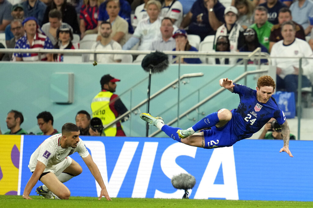 Vaya vuelo de Josh Sargent.