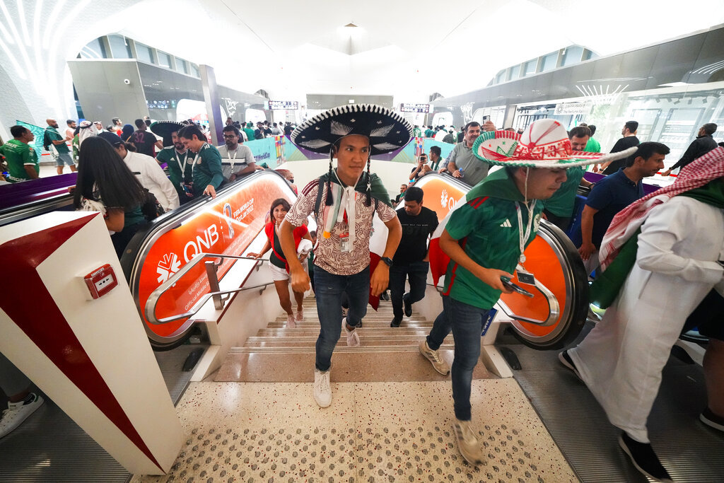 Mejores imgenes del color en el Estadio Lusail en el trascendental...