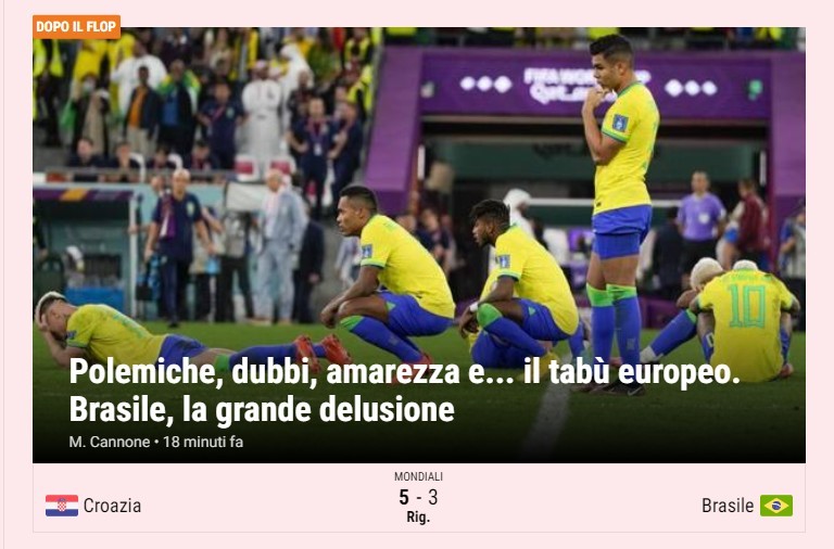 Gazzetta (Italia): Polmica, dudas, amargura y... el tab europeo....