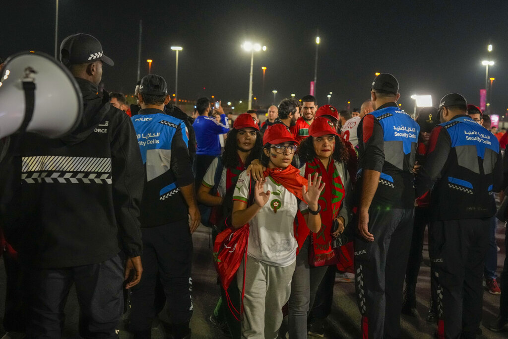 Aficin de Marruecos son mayora y por goleada en la semifinal...