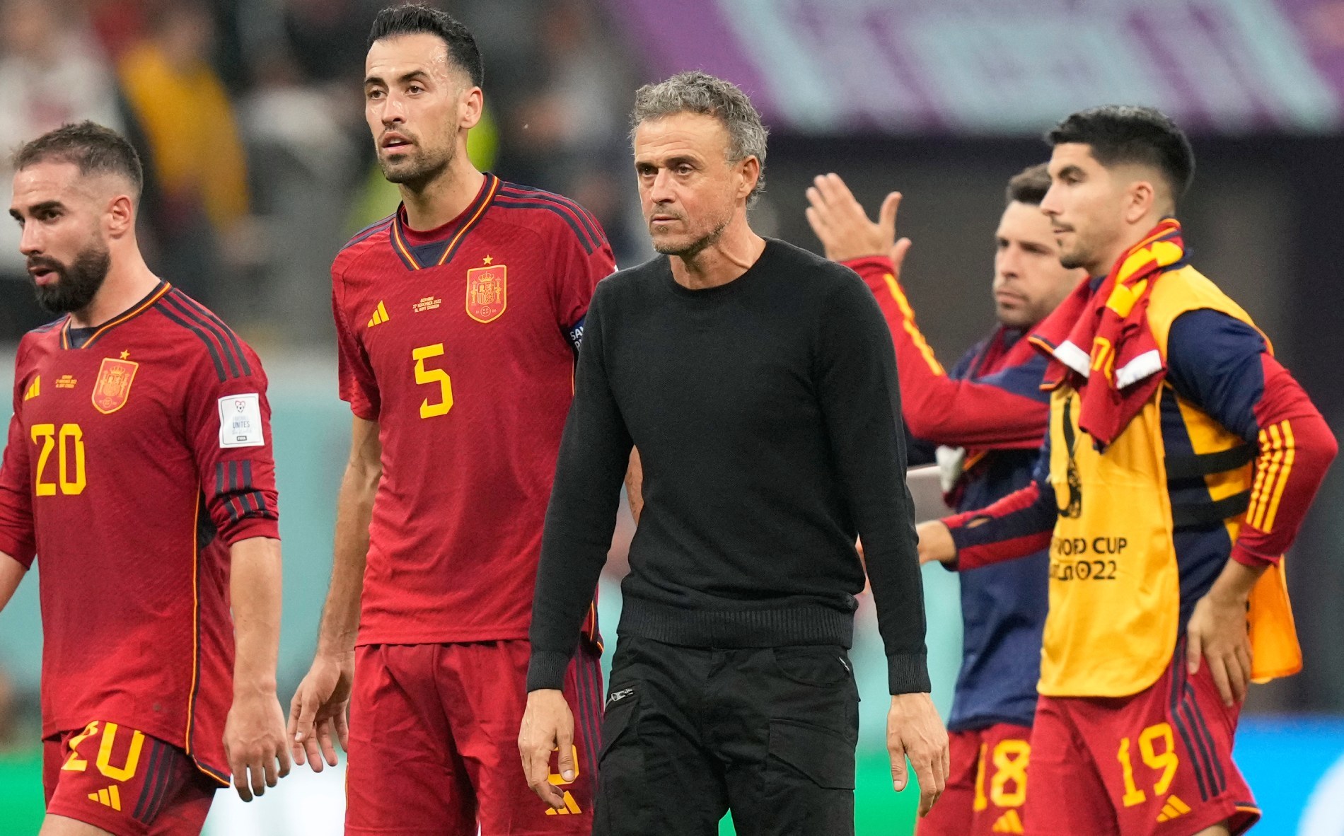 Luis Enrique fue el director técnico de España en el Mundial de Qatar 2022 donde quedaron fuera también en cuartos de final
