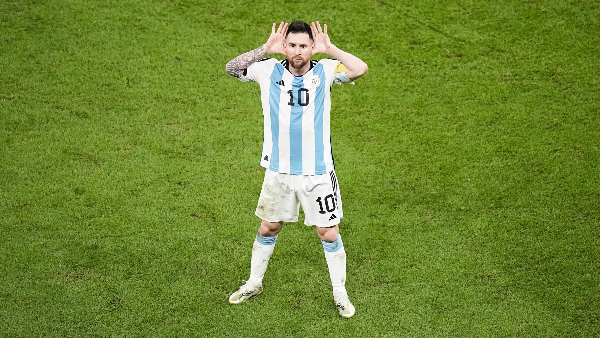 La camiseta de Messi de la final de Qatar ya está en el Museo de la FIFA