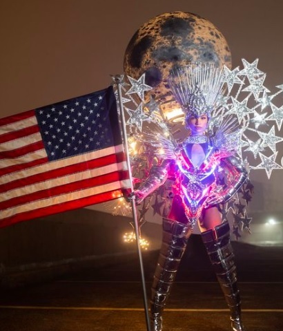 El sorprendente traje de Miss USA