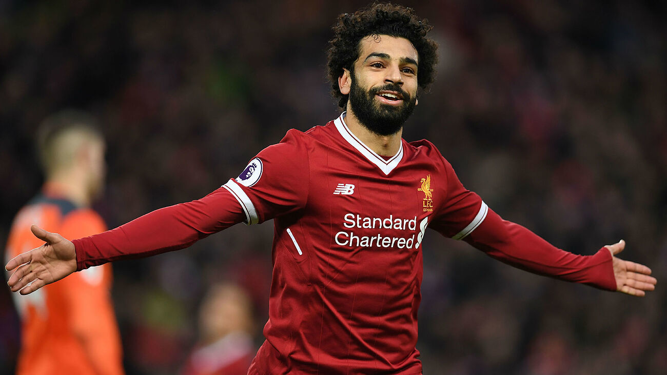 4. Salah (Liverpool): 18,200,000