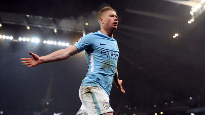 1. De Bruyne (City): 20,800,000