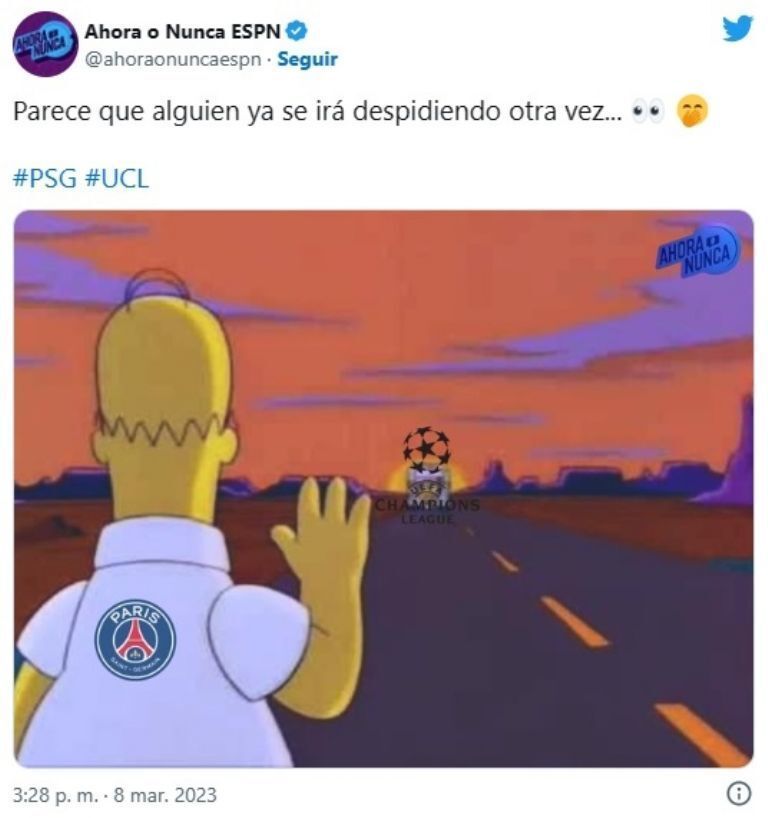 Una despedida ms del PSG en la Champions League