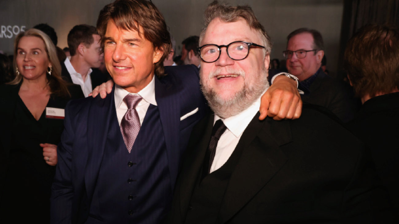 Guillermo del Toro y Tom Cruise