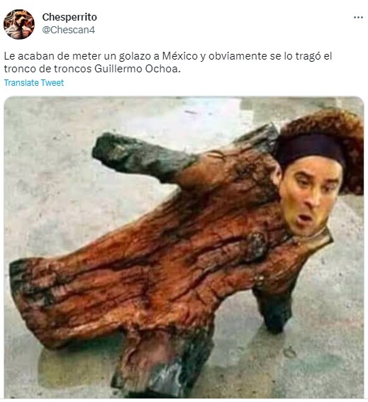 Los memes culparon a Memo Ochoa por el golazo de Jamaica