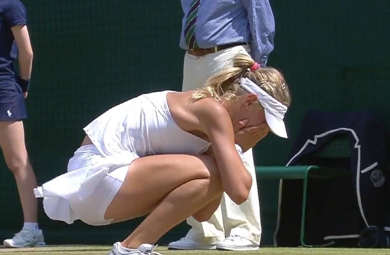 Sofya Zhuk, que con 15 aos gan el torneo junior de Wimbledon 2015,...