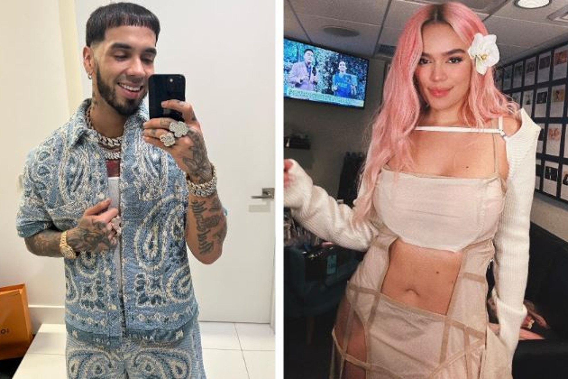 Anuel AA le dedica su nueva canción a Karol G. ¿Busca regresar con ella? |  Marcausa
