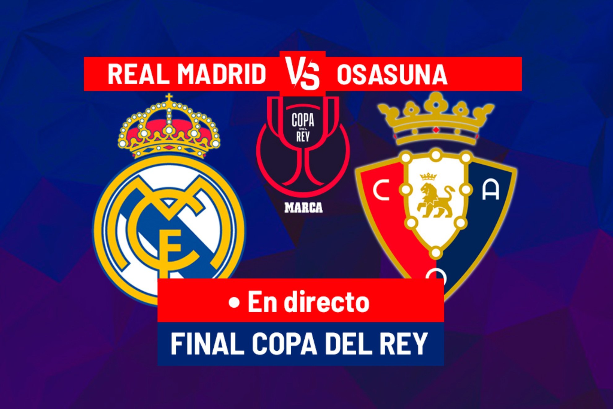 Copa del Rey Real Madrid vs. Osasuna EN VIVO Real Madrid gana 21 y