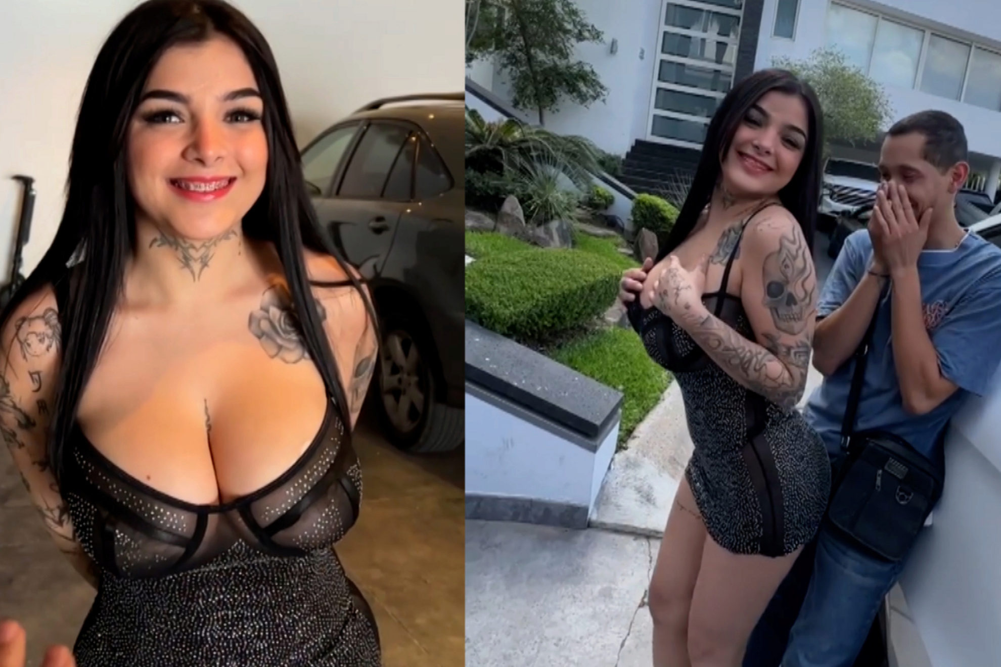 Joven sorprende a su mejor amigo con picante visita de Karely Ruiz