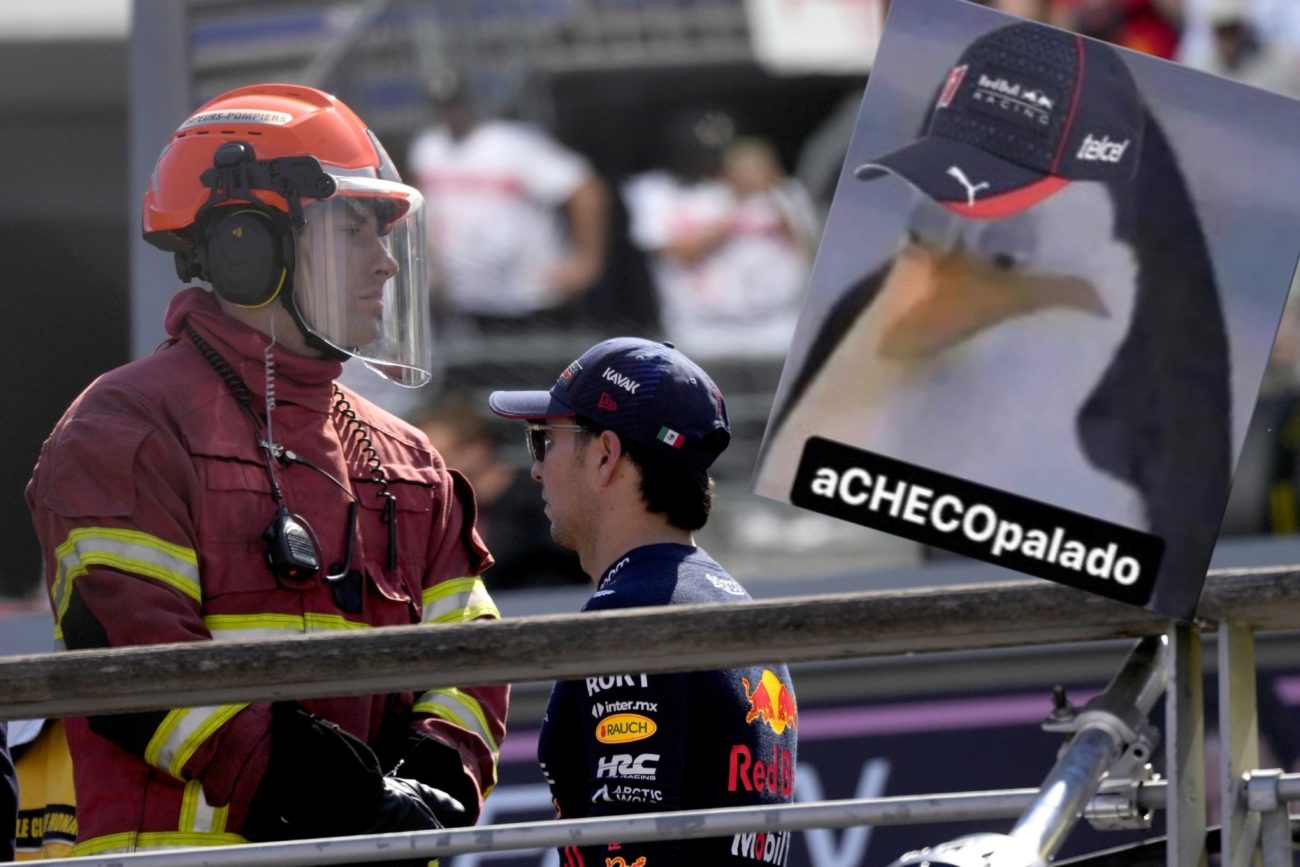 Los memes destrozan a Checo Prez tras terminar en el lugar 16 del GP...