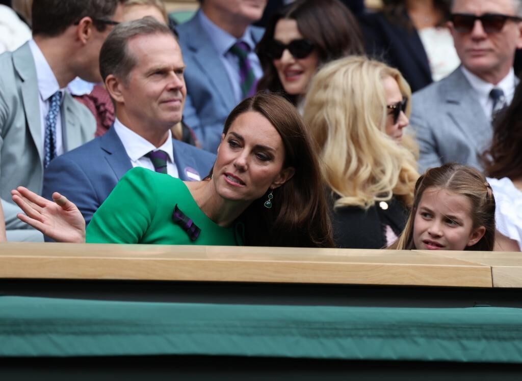 La princesa de Gales, Kate y su hija, Charlotte