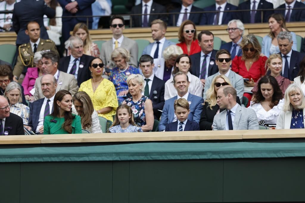 El palco real de Wimbledon