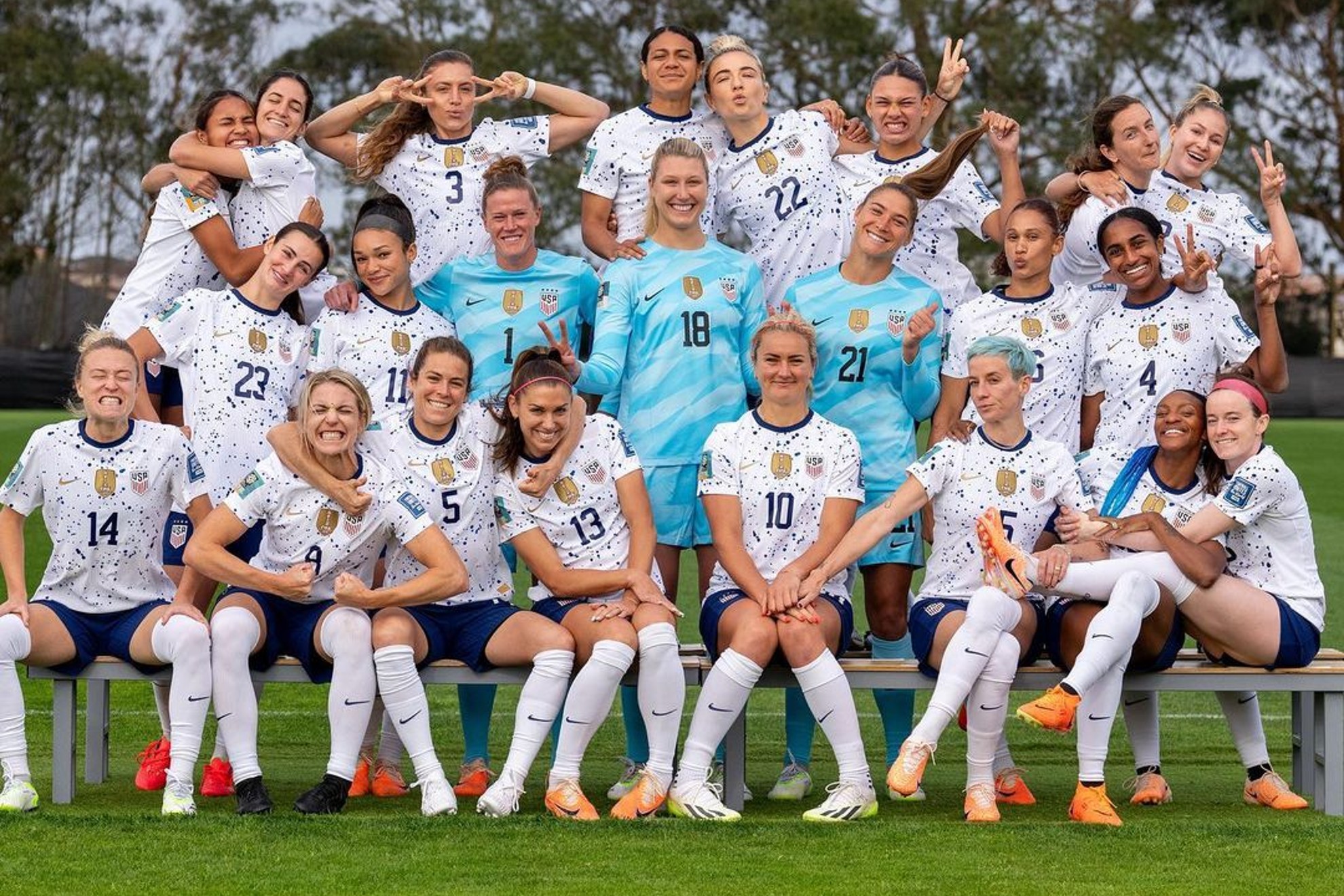 Partidos de selección femenina de fútbol de los estados unidos