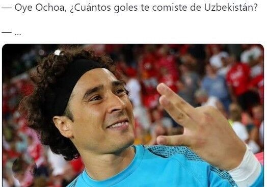 Memo Ochoa, reventado en los memes tras su error ante Uzbekistn