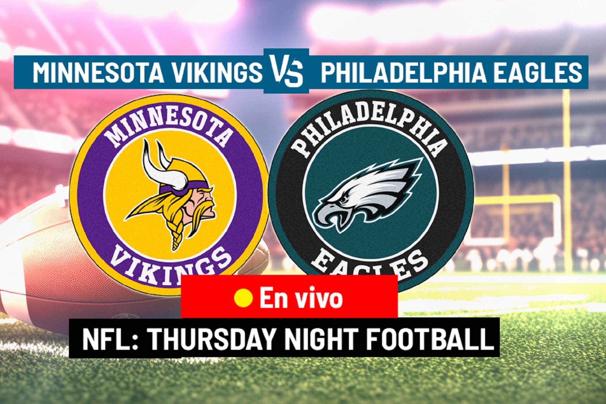 Minnesota Vikings vs Philadelphia Eagles EN VIVO: Philadelphia consigue su  segundo triunfo en un tiroteo en casa