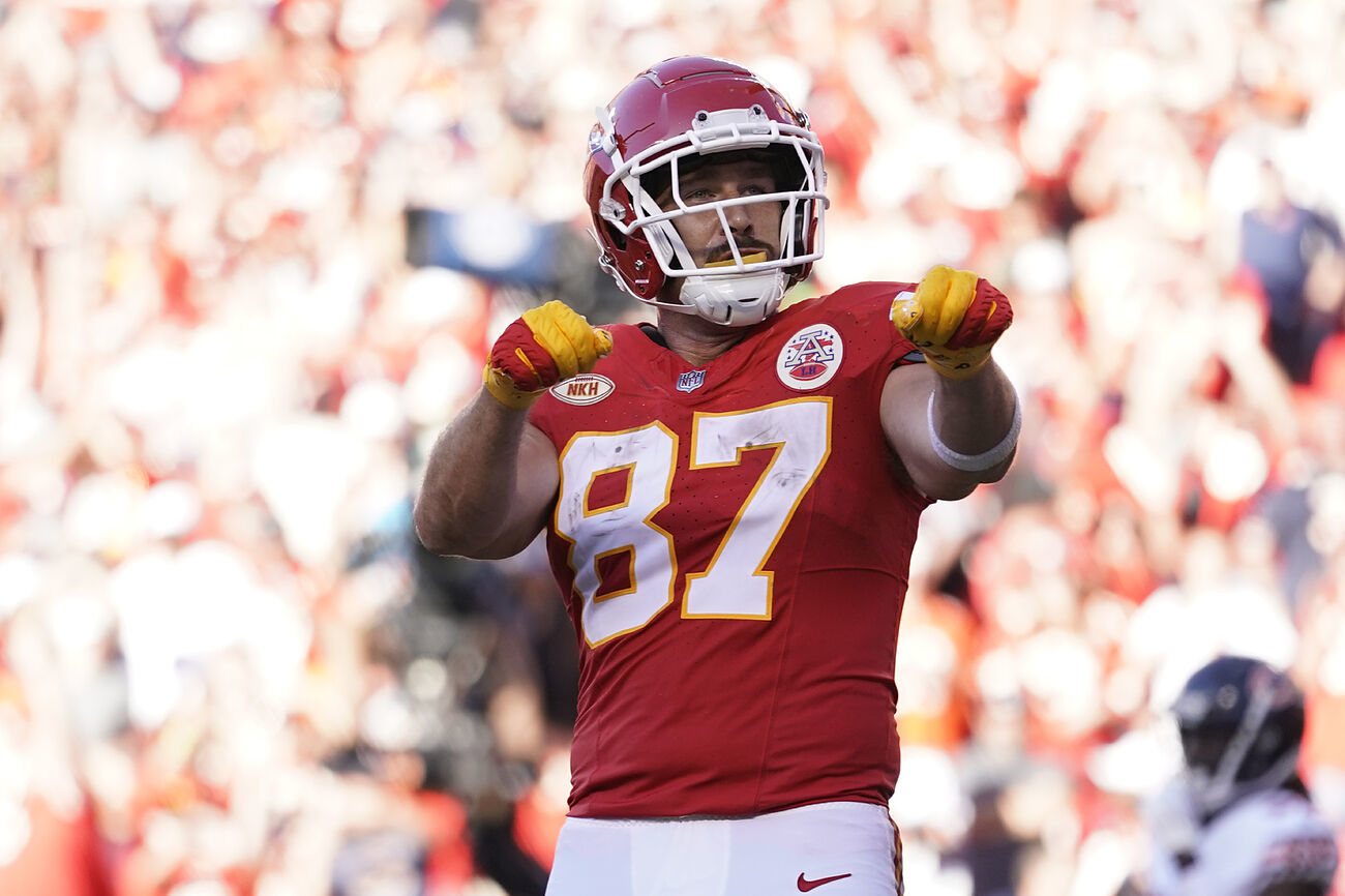 Maya Benberry, la exnovia de Travis Kelce (Kansas City Chiefs),...