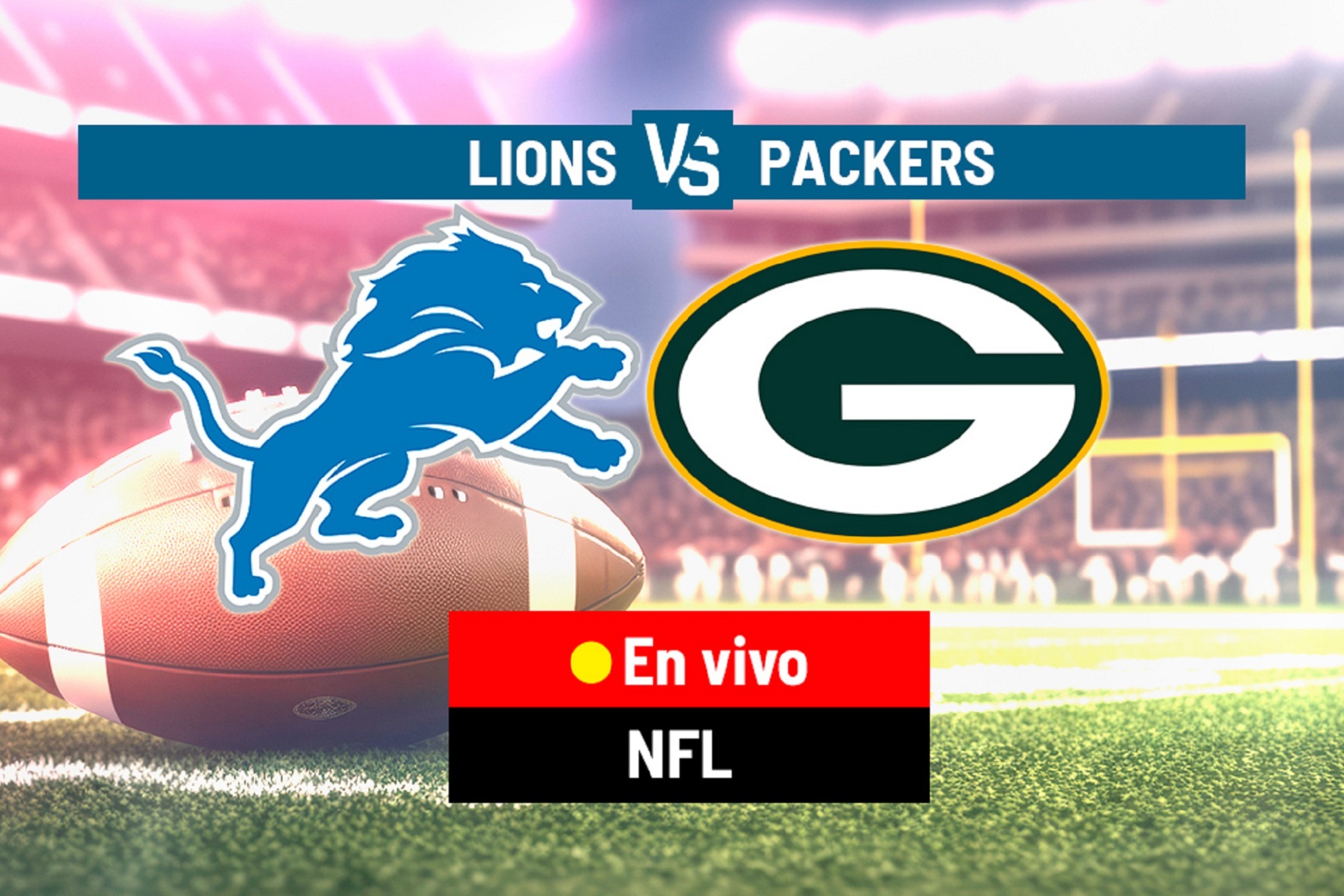 Lions - Packers: Semana 4 de la NFL 2023