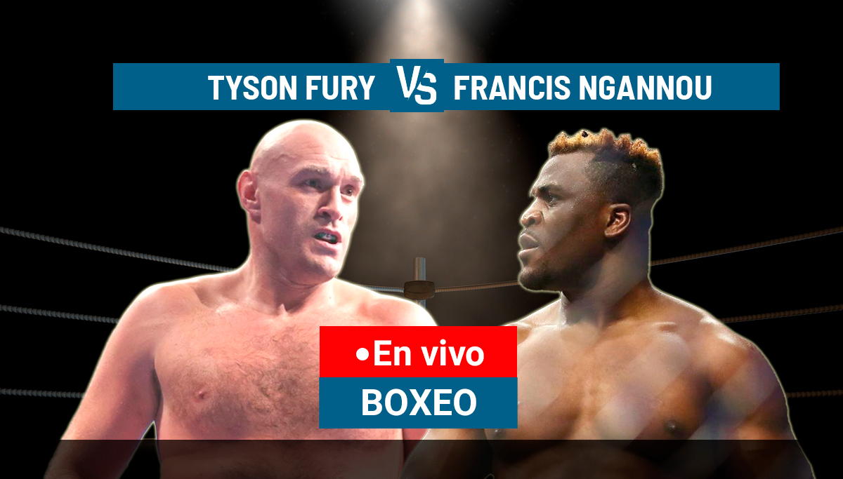 Tyson fury vs francis ngannou directo