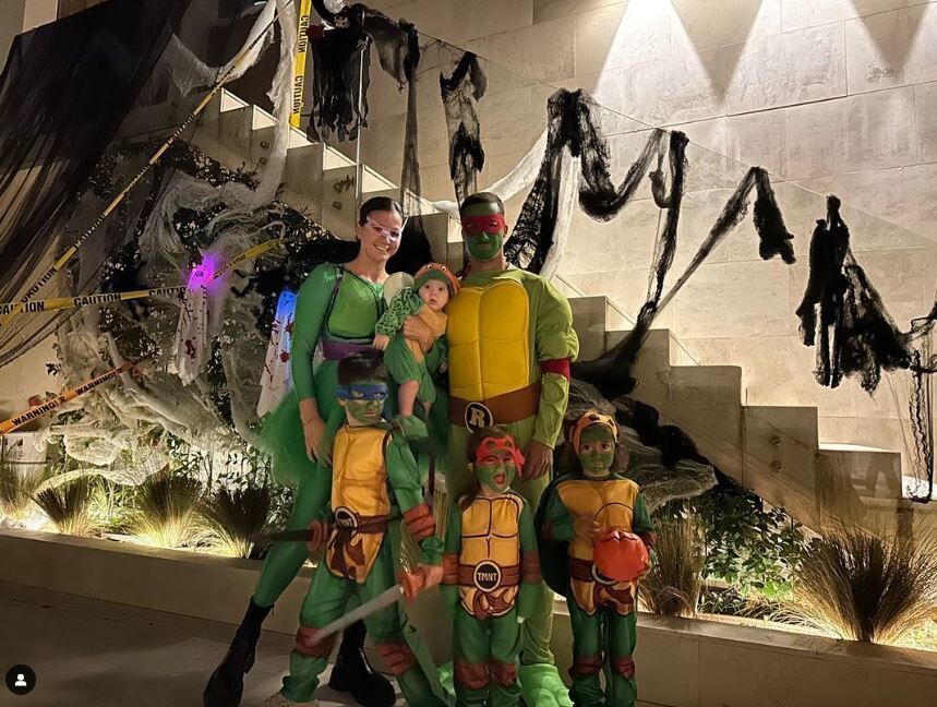 Lucas Vzquez su familia son las Tortugas Ninja