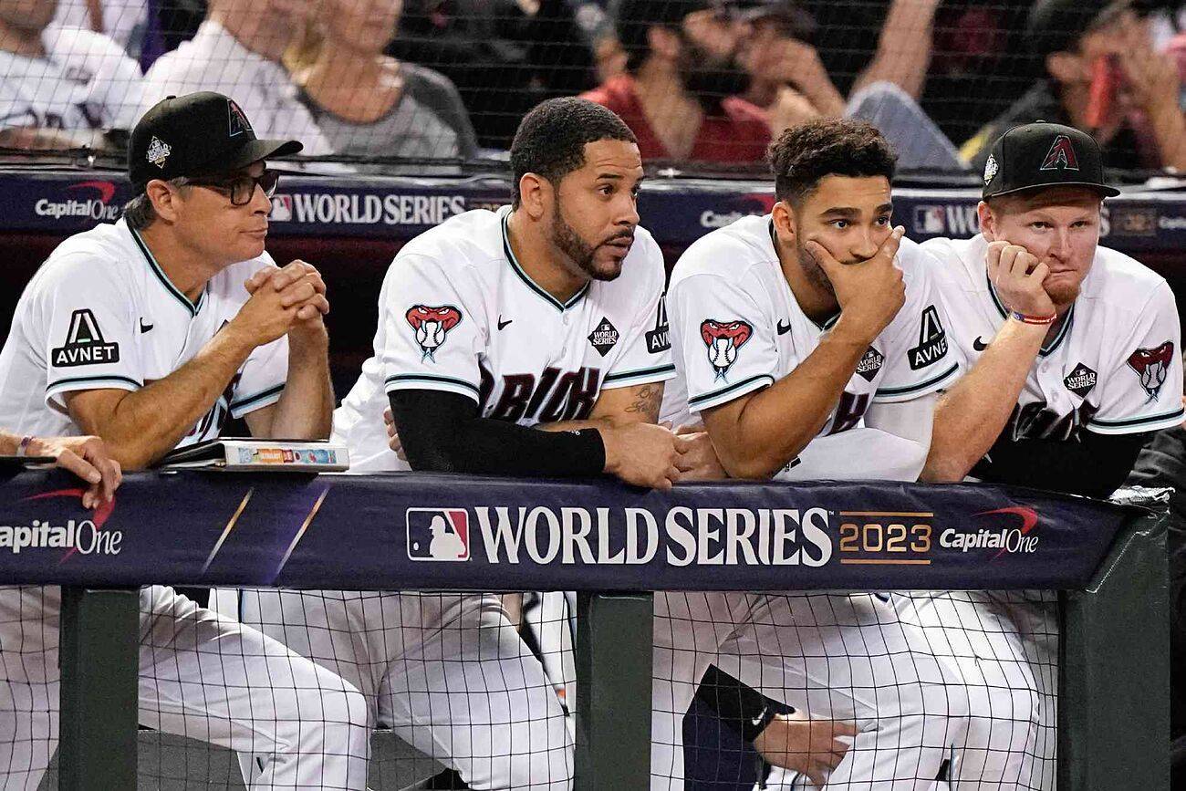 Los D-Backs se van decepcionados, no pudieron ganar su segunda Serie...