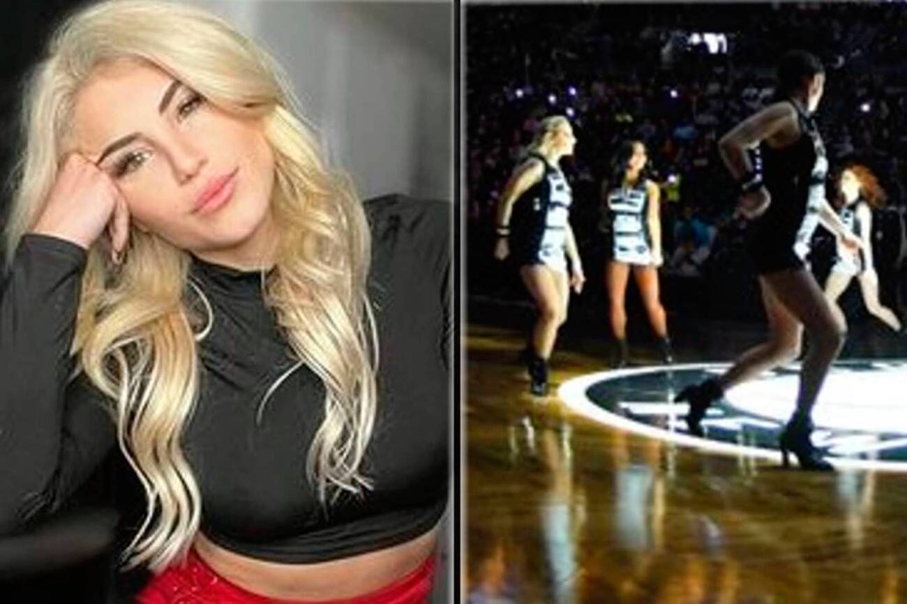 Jen Rufo, cheerleader de los Brooklyn Nets (las famosas Brooklynettes)...